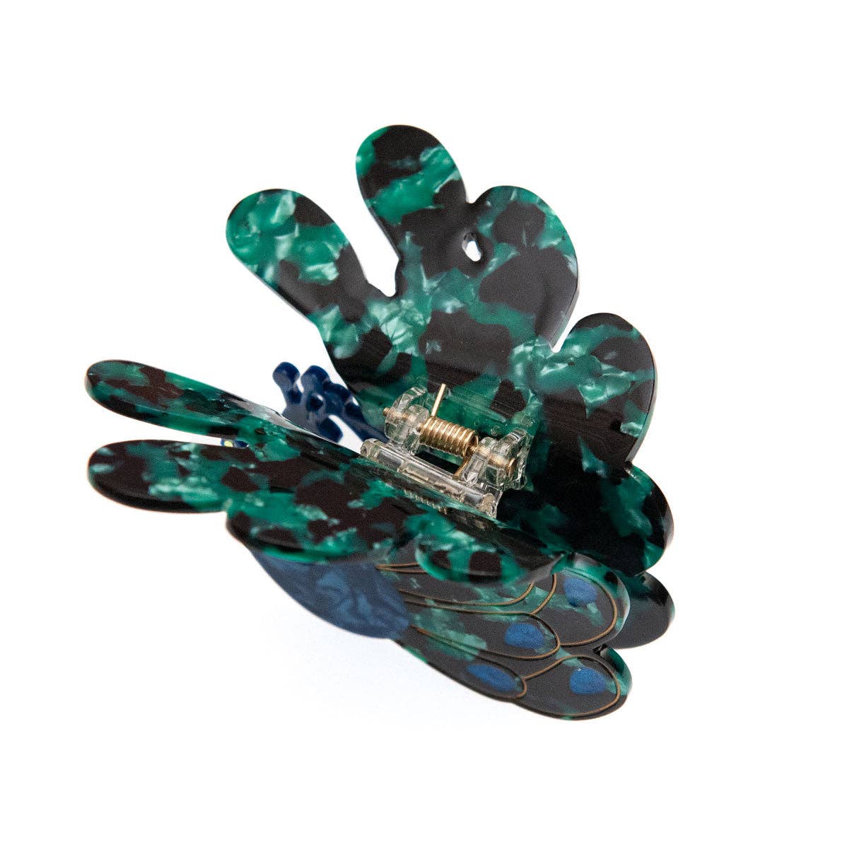 Peacock Hair Clip