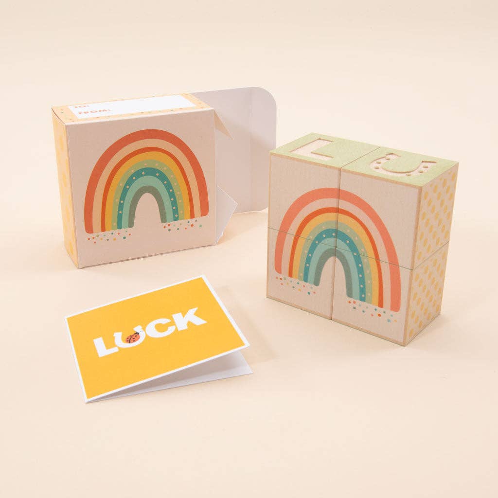 Uncle Goose Occasions - Luck, Rainbow