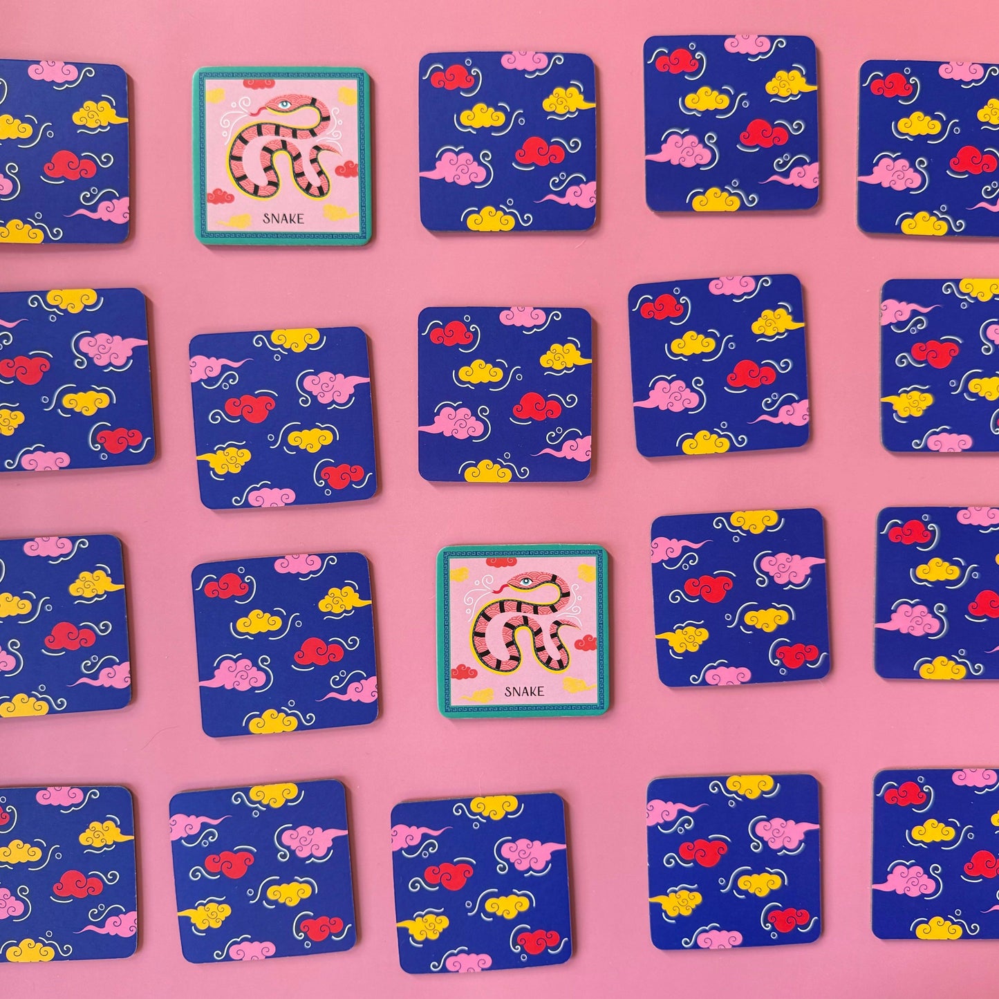 Chinese/Vietnamese Zodiac Memory Match Game