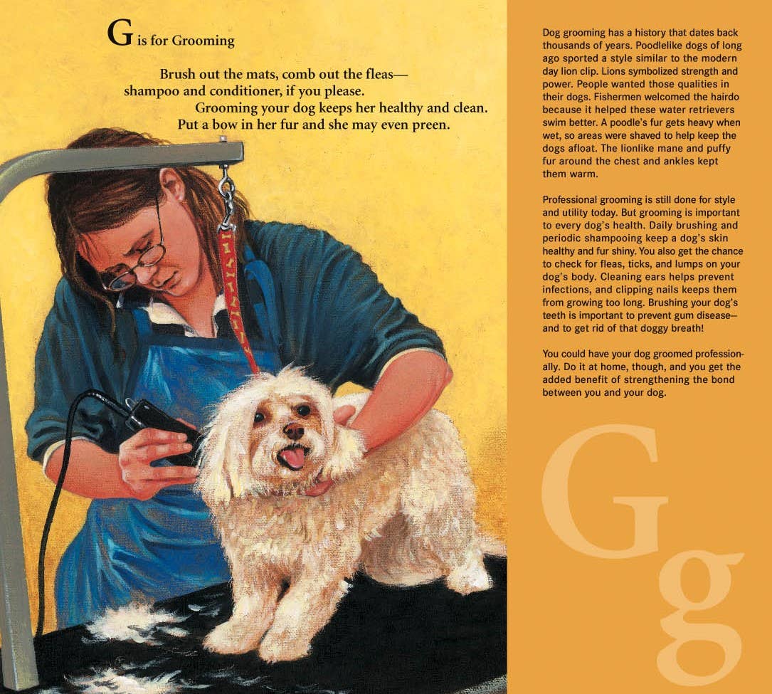 W is for Woof: A Dog Alphabet Picture Book