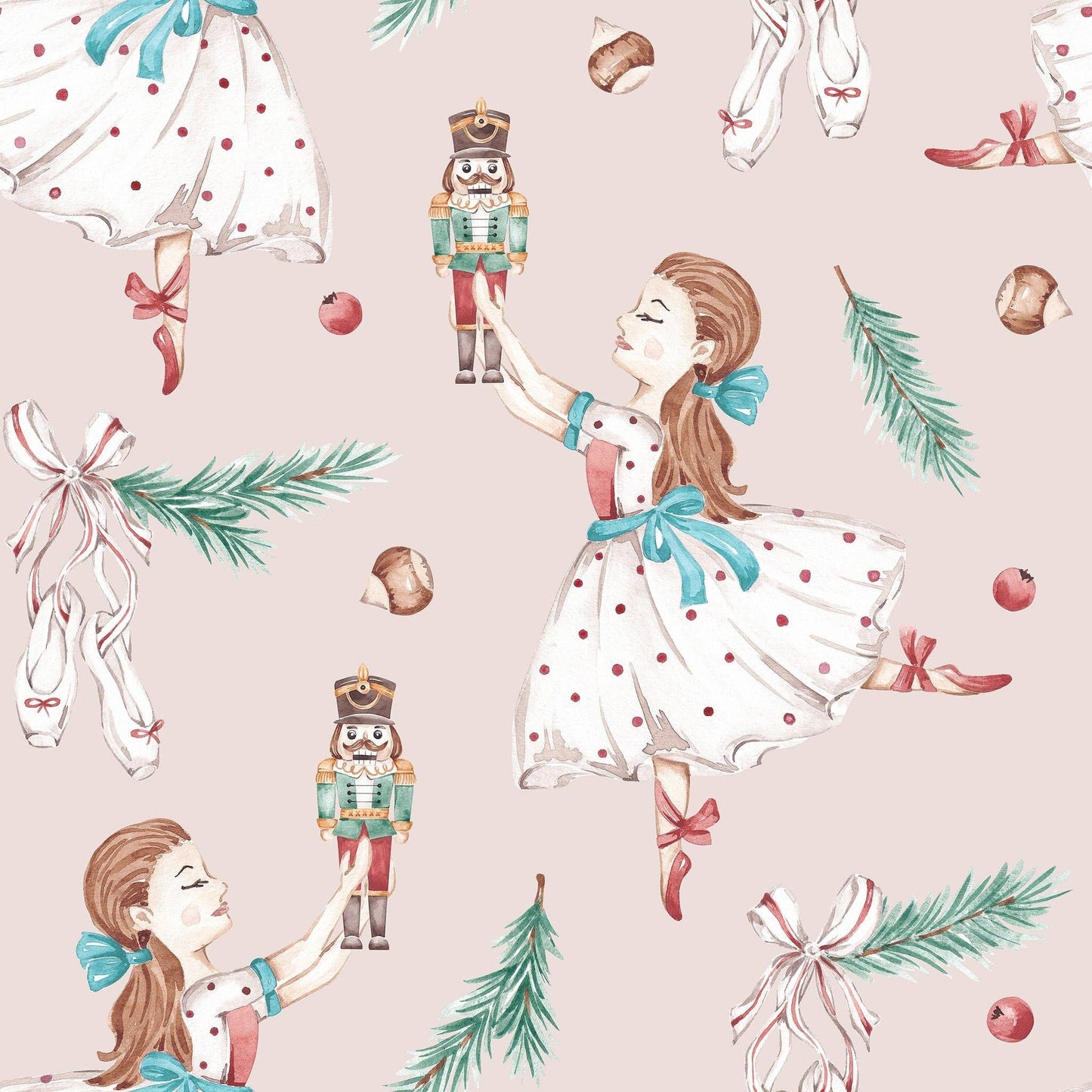 Nutcracker Clara Tanzt (Reusable Gift Bag Set)