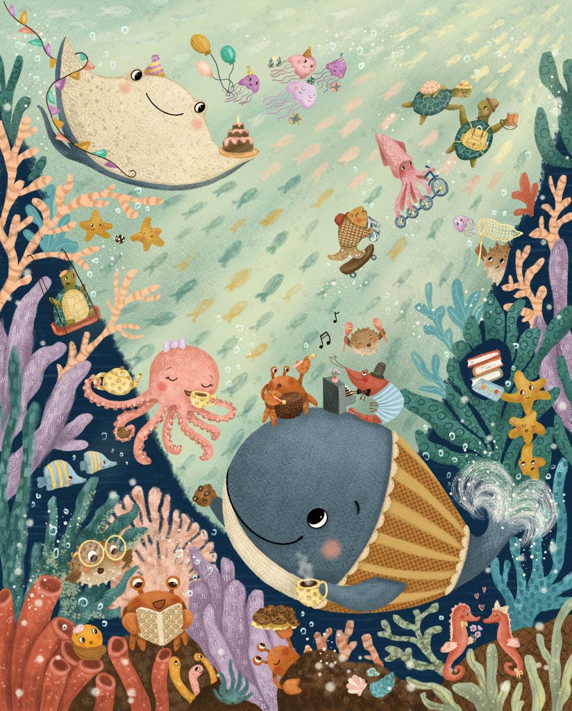 Tales from the Deep 100 Piece Puzzle