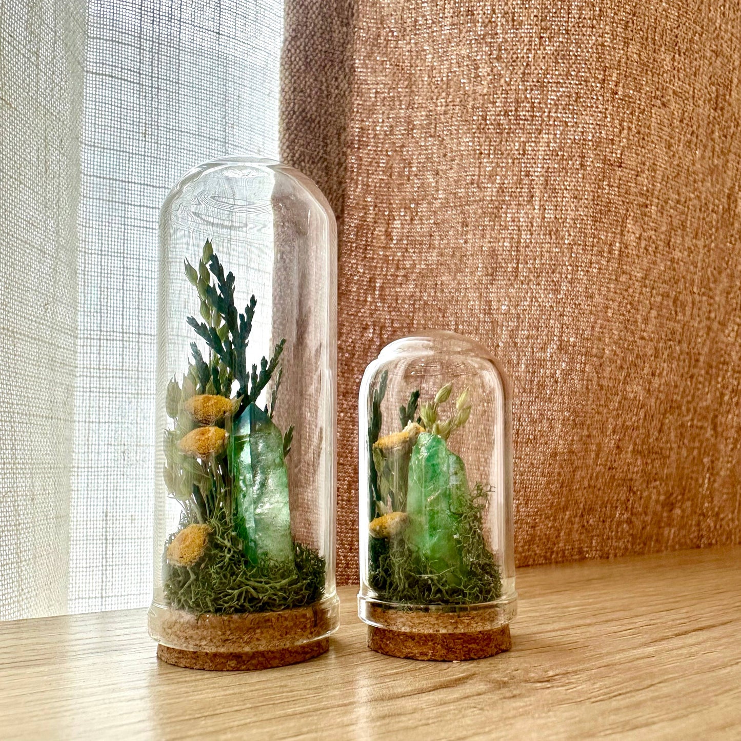 Sunlight Crystal Fair Terrarium Mini Floral Glass Cloche