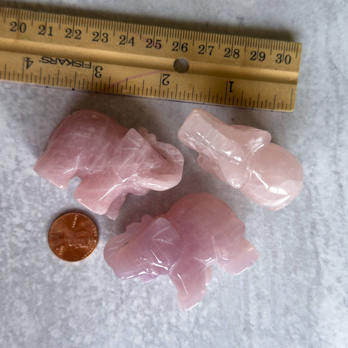 Hand-Carved Gemstone Animal | Elephant