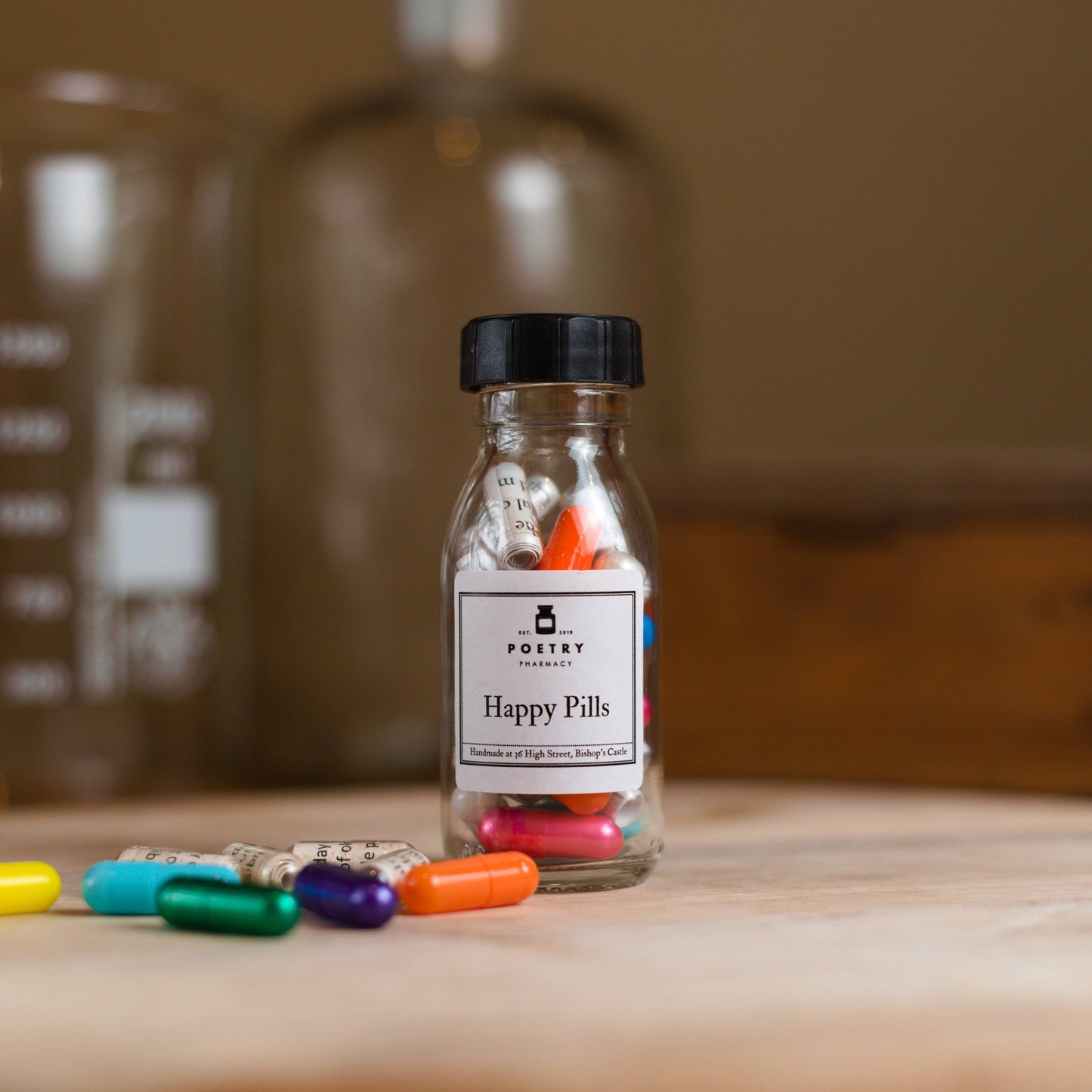 Happy - Poetry Pills (Large)