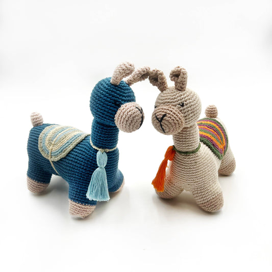 Handmade Cuddly Llama Plush Toy