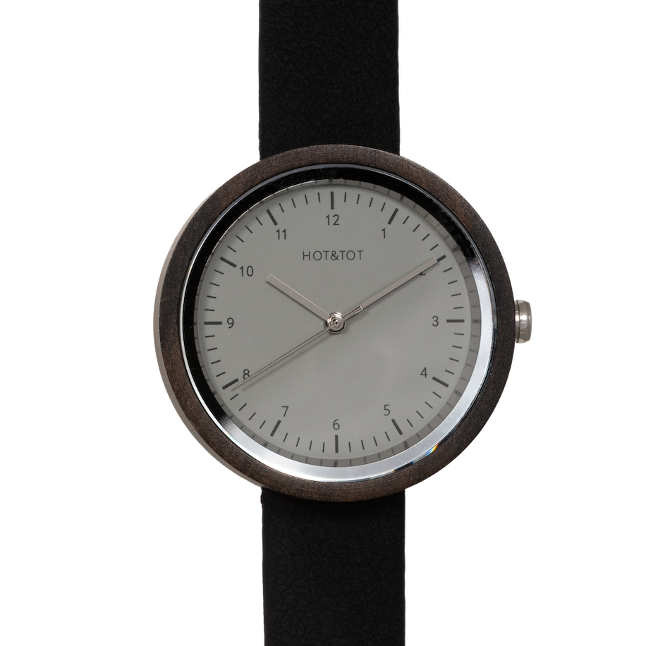 SOFIA | Wood watch for women | Vegan | Sustainable | Silver