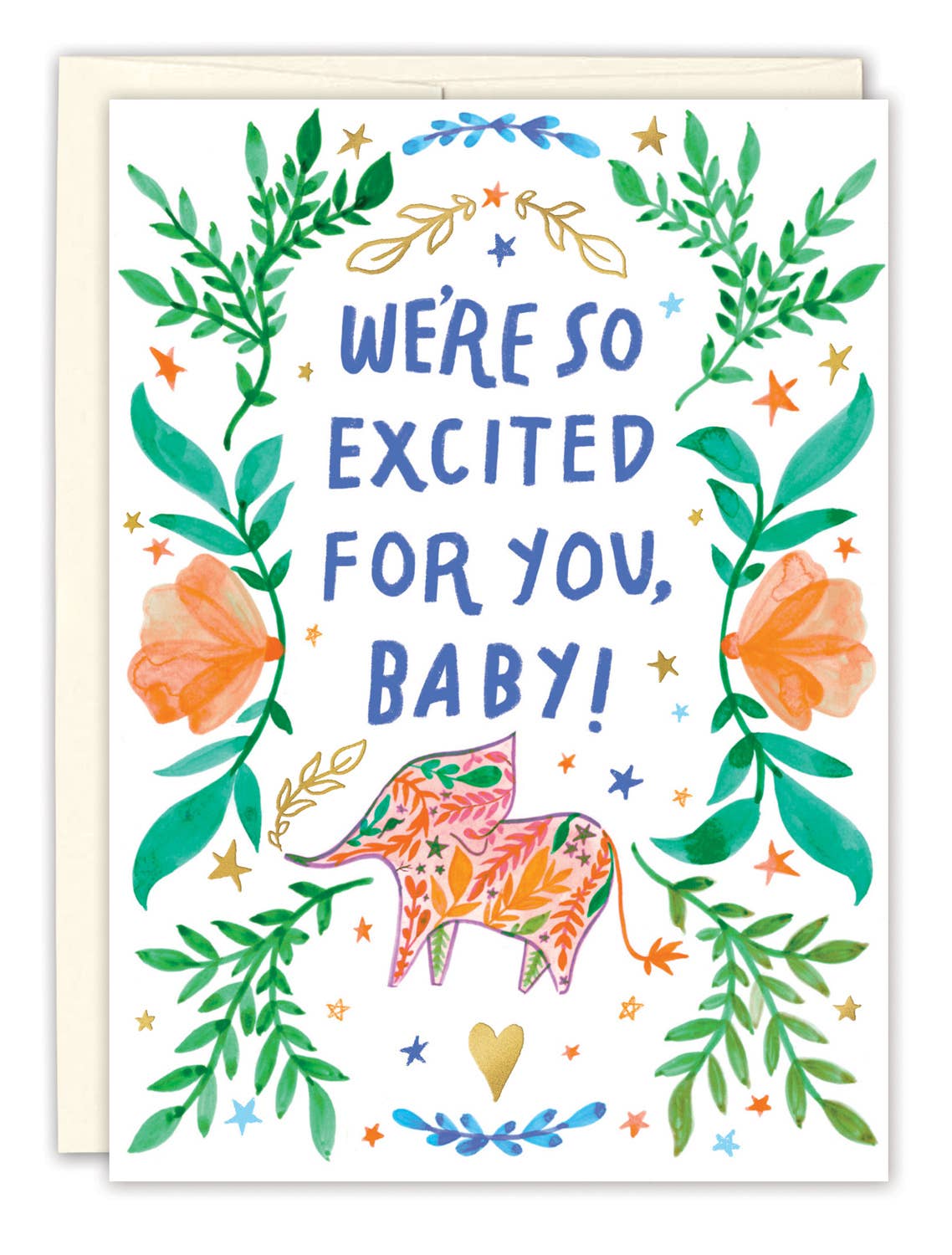 So Excited For You Baby Card