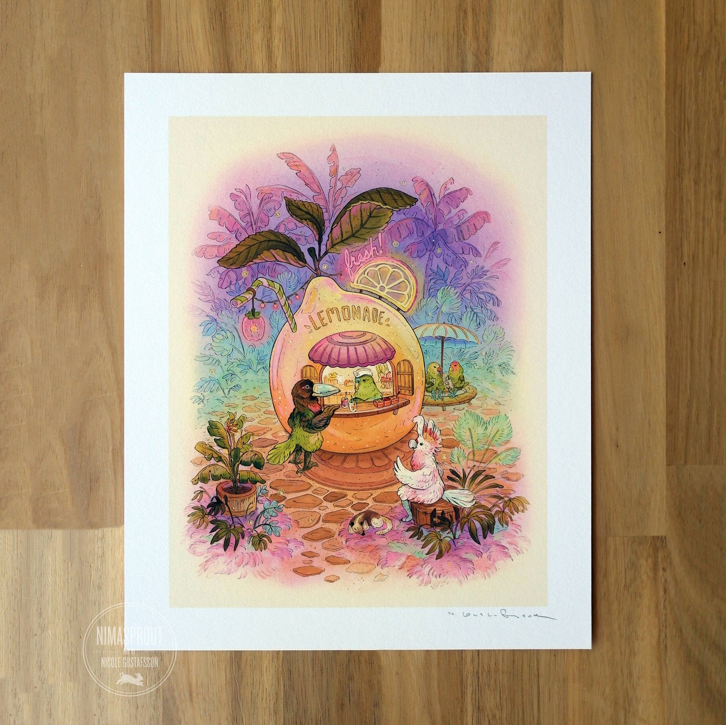 Lemonade Stand - Fine Art Print
