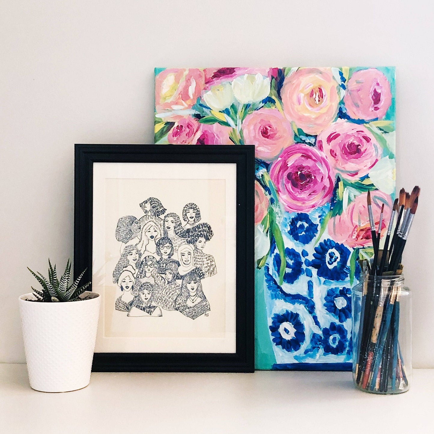 Women Empowerment Print, Feminist Home Decor and Artwork