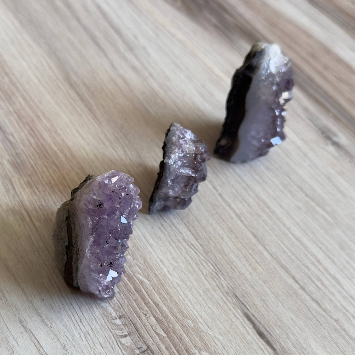 Amethyst Clusters (Cut Based) ~ 1.75"+ - B Quality - Brazil