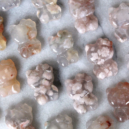Flower Agate Kitty (Crystals & Stones)