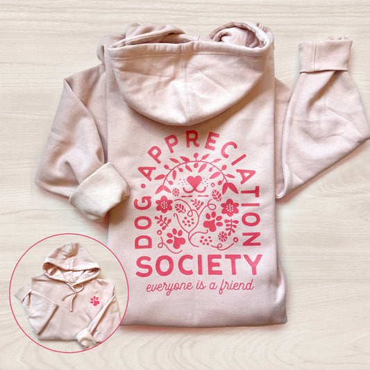 Dog Appreciation Society Hoodie Sweatshirt