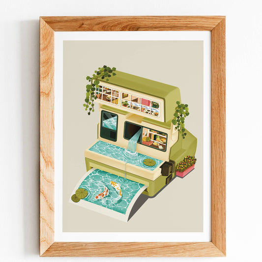 Polaroid Art Print