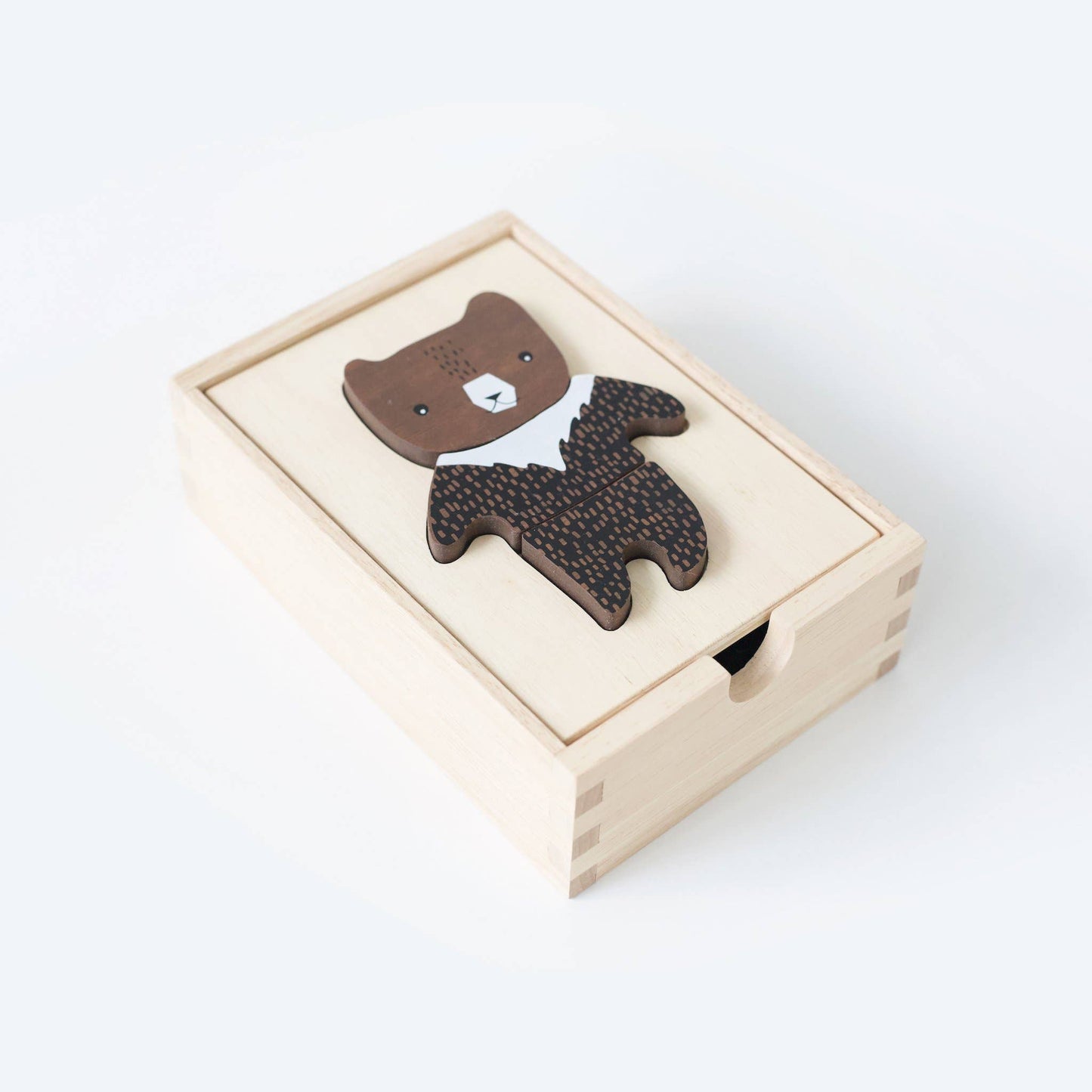 Mix & Match Animal Tiles - Dress Up Game - Wooden Toy