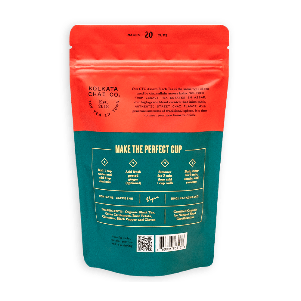 Rose Masala Chai Mix