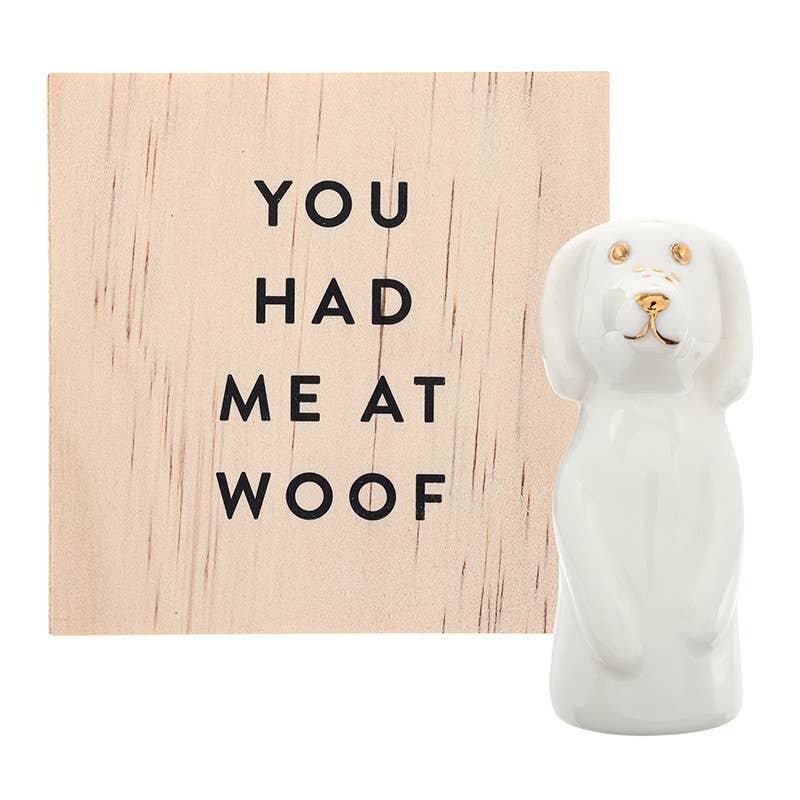 Ceramic Keepsake Figurine - Puppy