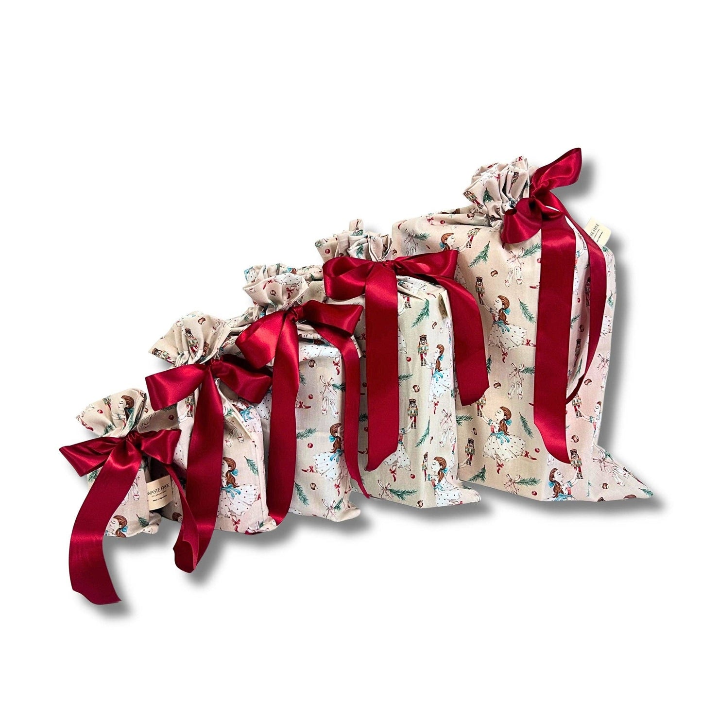 Nutcracker Clara Tanzt (Reusable Gift Bag Set)