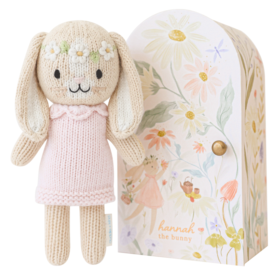 Tiny Hannah the bunny (blush), gives 10 meals