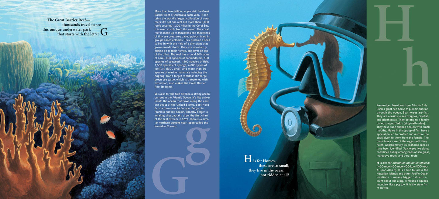 W is for Waves An Ocean Alphabet Picture Book