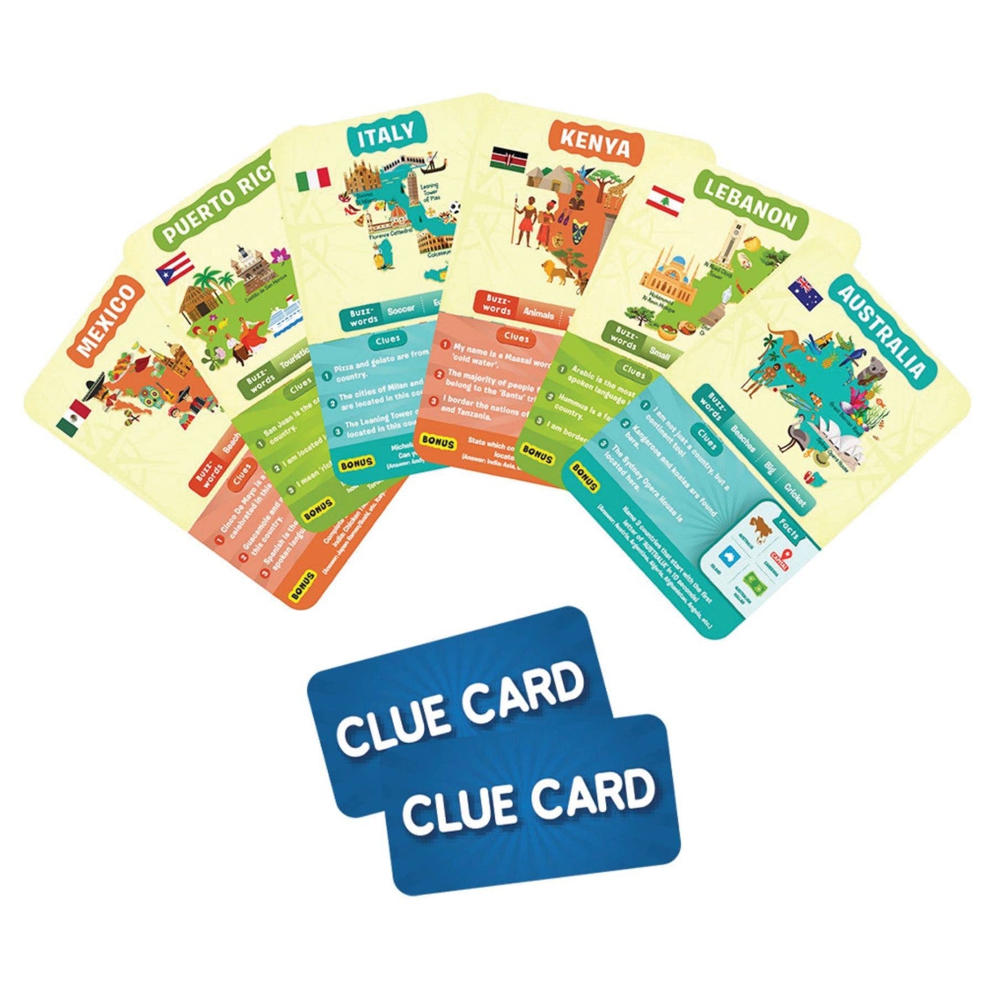 Skillmatics Guess in 10 Countries of The World Card Game
