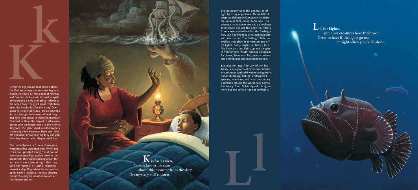 W is for Waves An Ocean Alphabet Picture Book