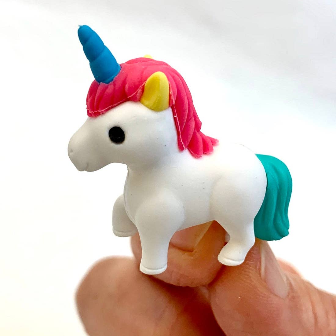 382931 Iwako Unicorn Pegasus Erasers Card