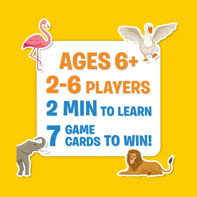 Skillmatics Guess in 10 World of Animals Card Game