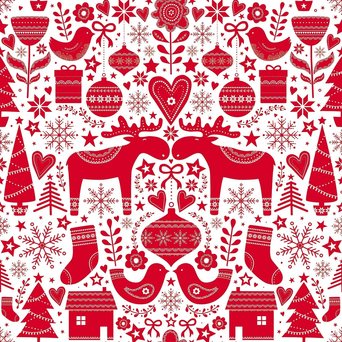 Scandi Rensdyr (Reusable Gift Bag Set)