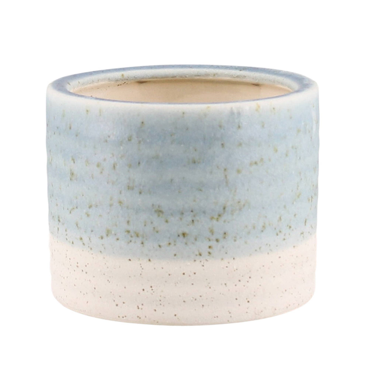 Isle Cachepot, Ceramic - Sm - Light Blue