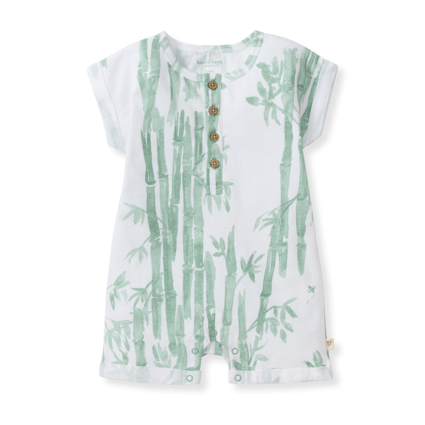 Bamboo Forest Baby Boy Romper