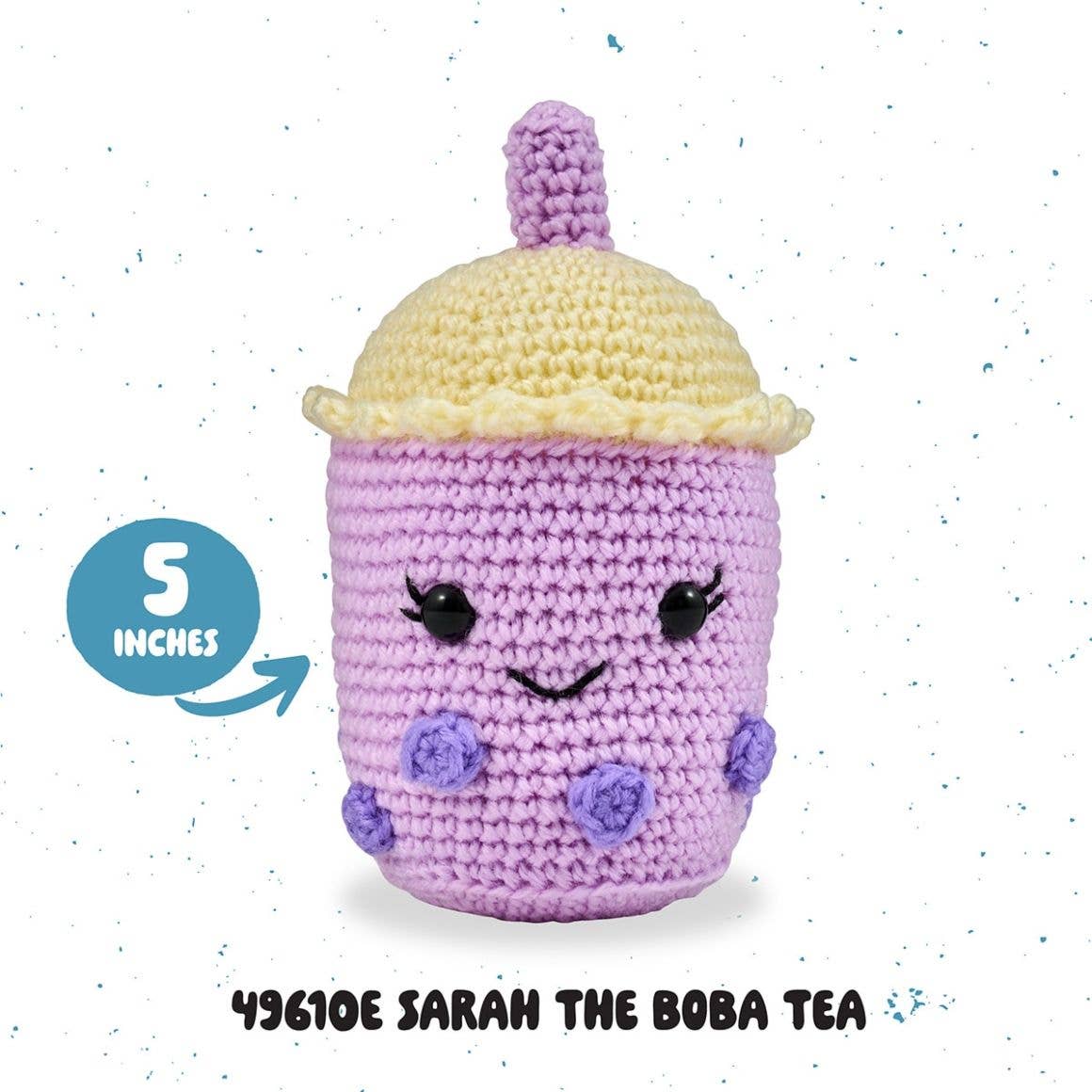 Bucilla Amigurumi Crochet Kit - Sarah the Boba Tea