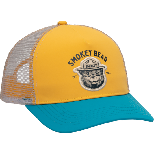 Smokey Junior Varsity 5-Panel Trucker Hat (Youth): Sunshine