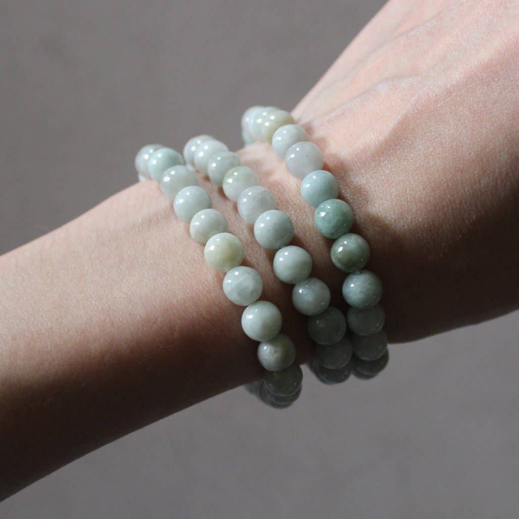 Jade Bracelet 8mm (Crystals & Stones)