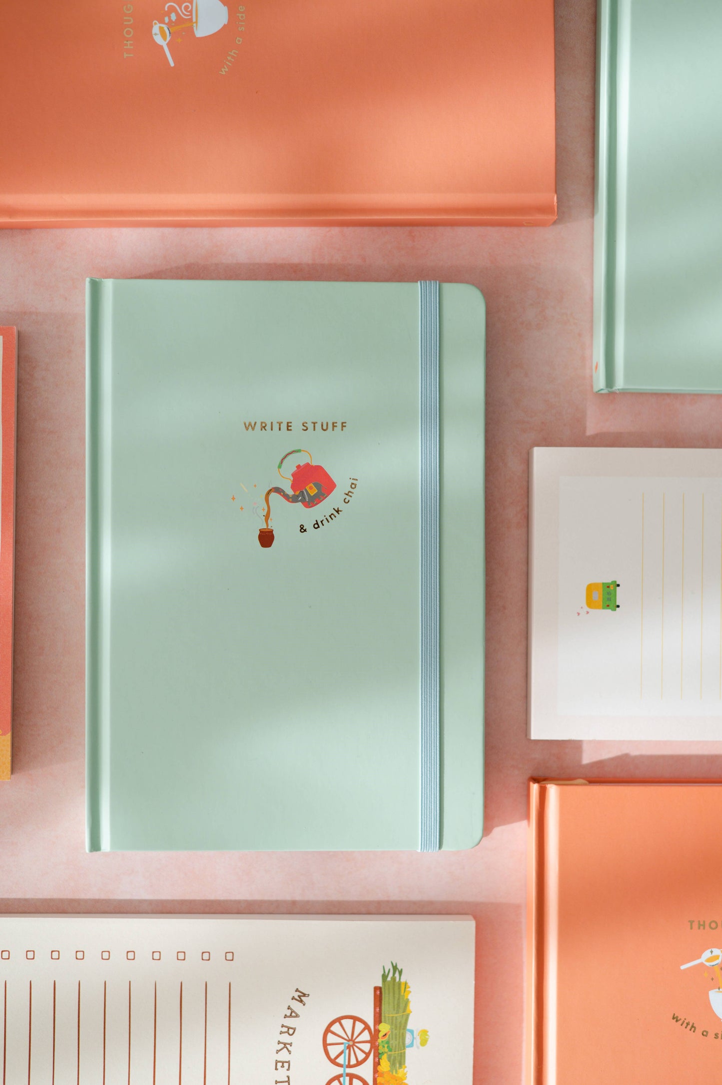 Drink Chai Write Stuff Notebook