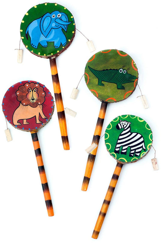 Assorted Animal Friends Kenyan Hand Drums