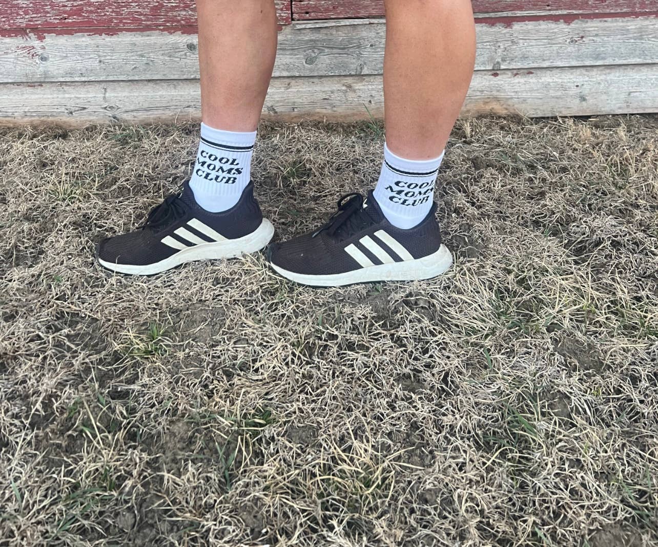 Cool Moms Club Socks: White