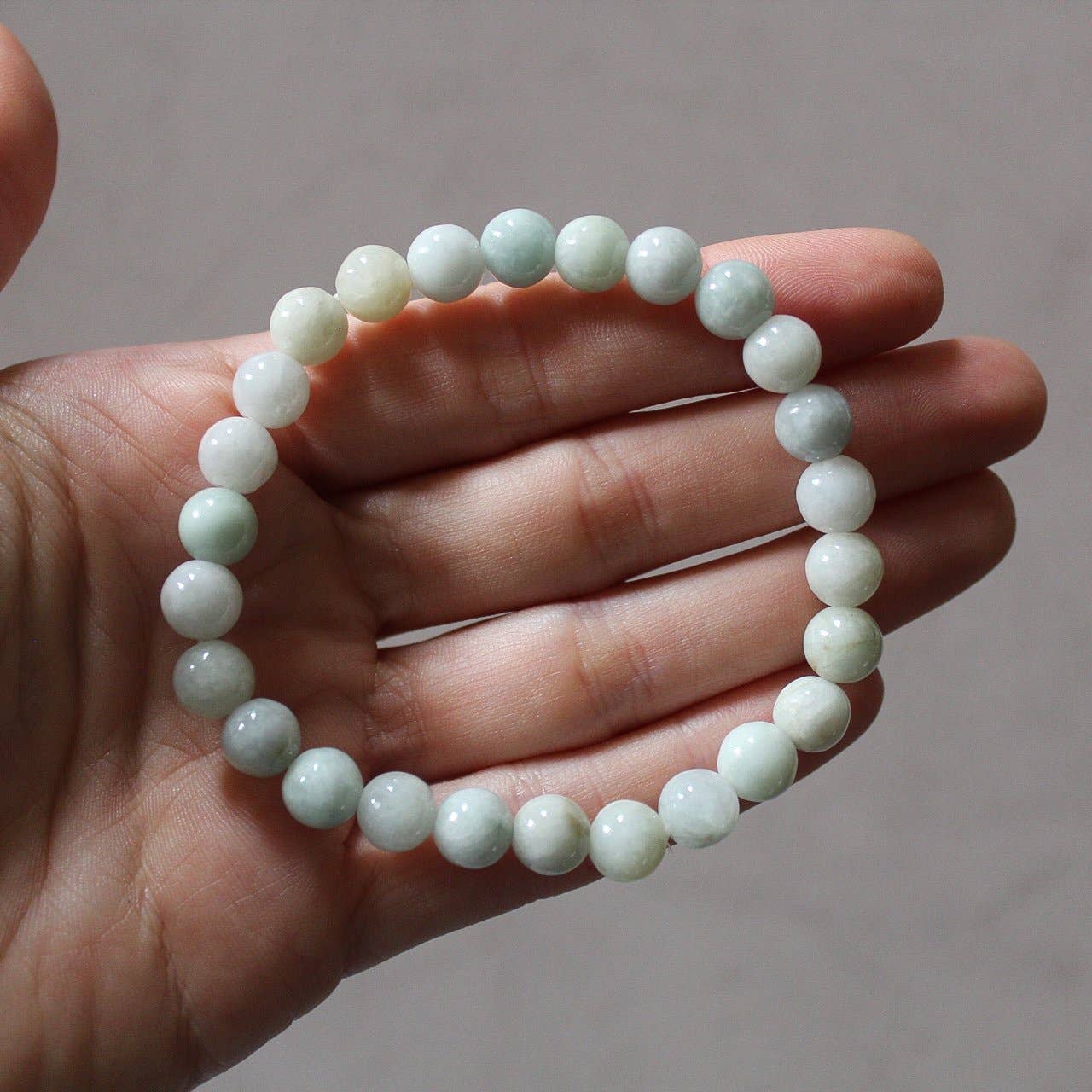 Jade Bracelet 8mm (Crystals & Stones)