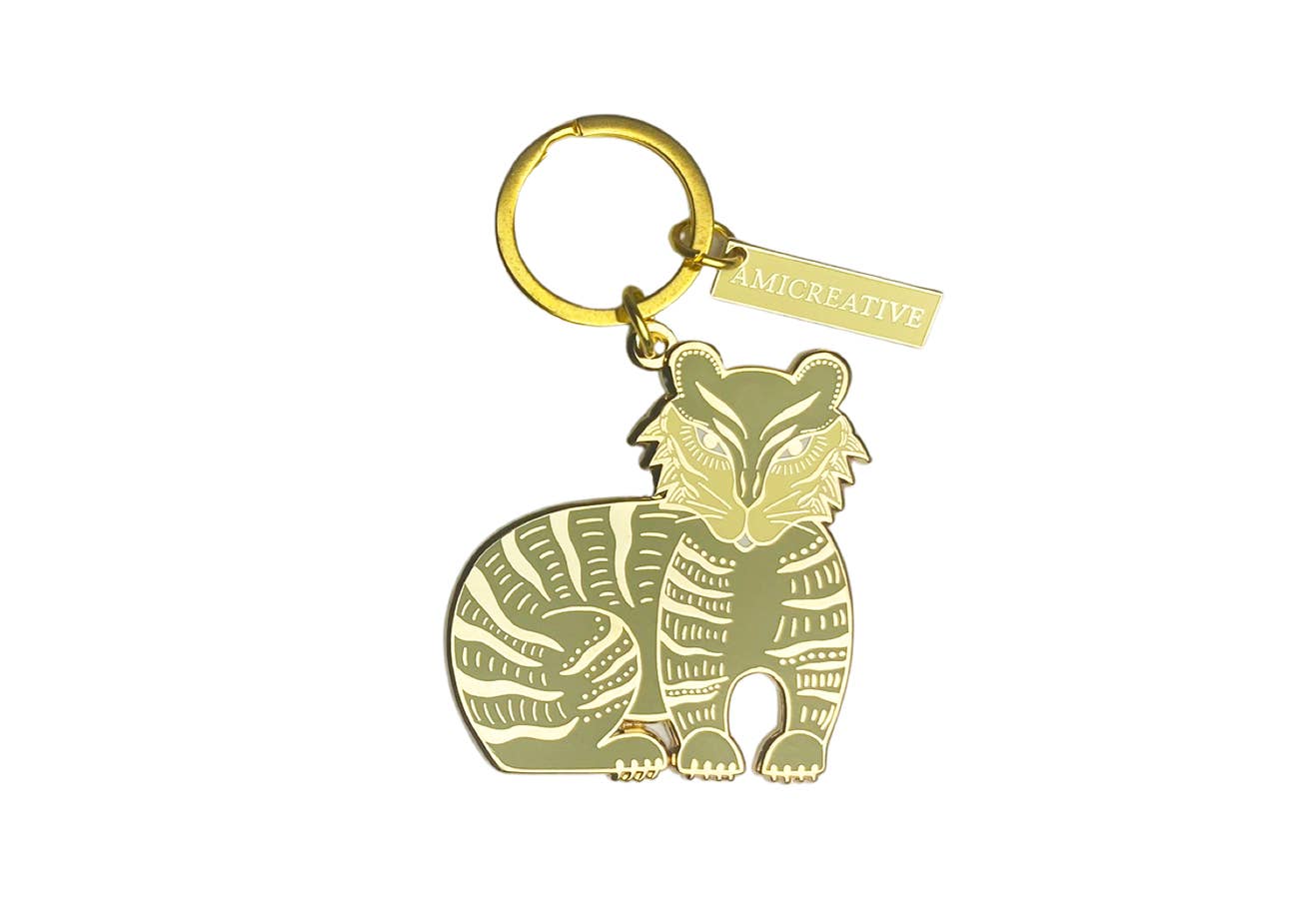 Panther Hard Enamel Keychain