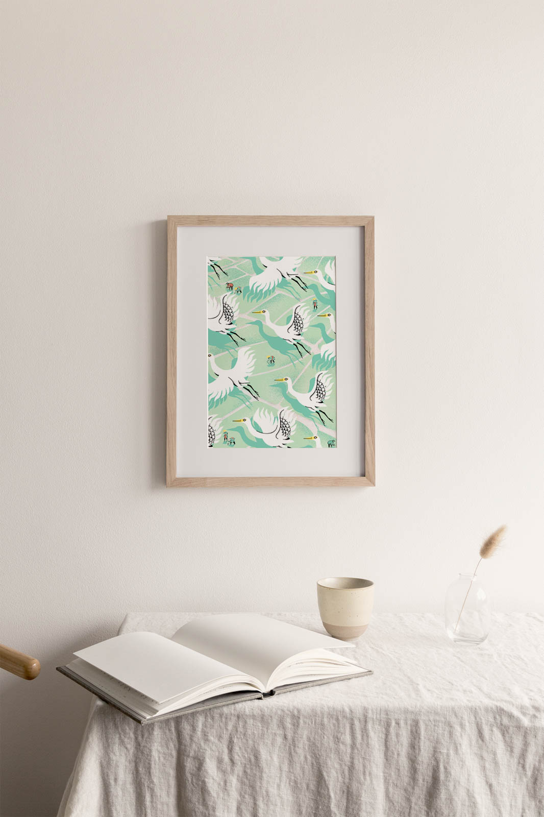 Rice Harvest Season Art Print