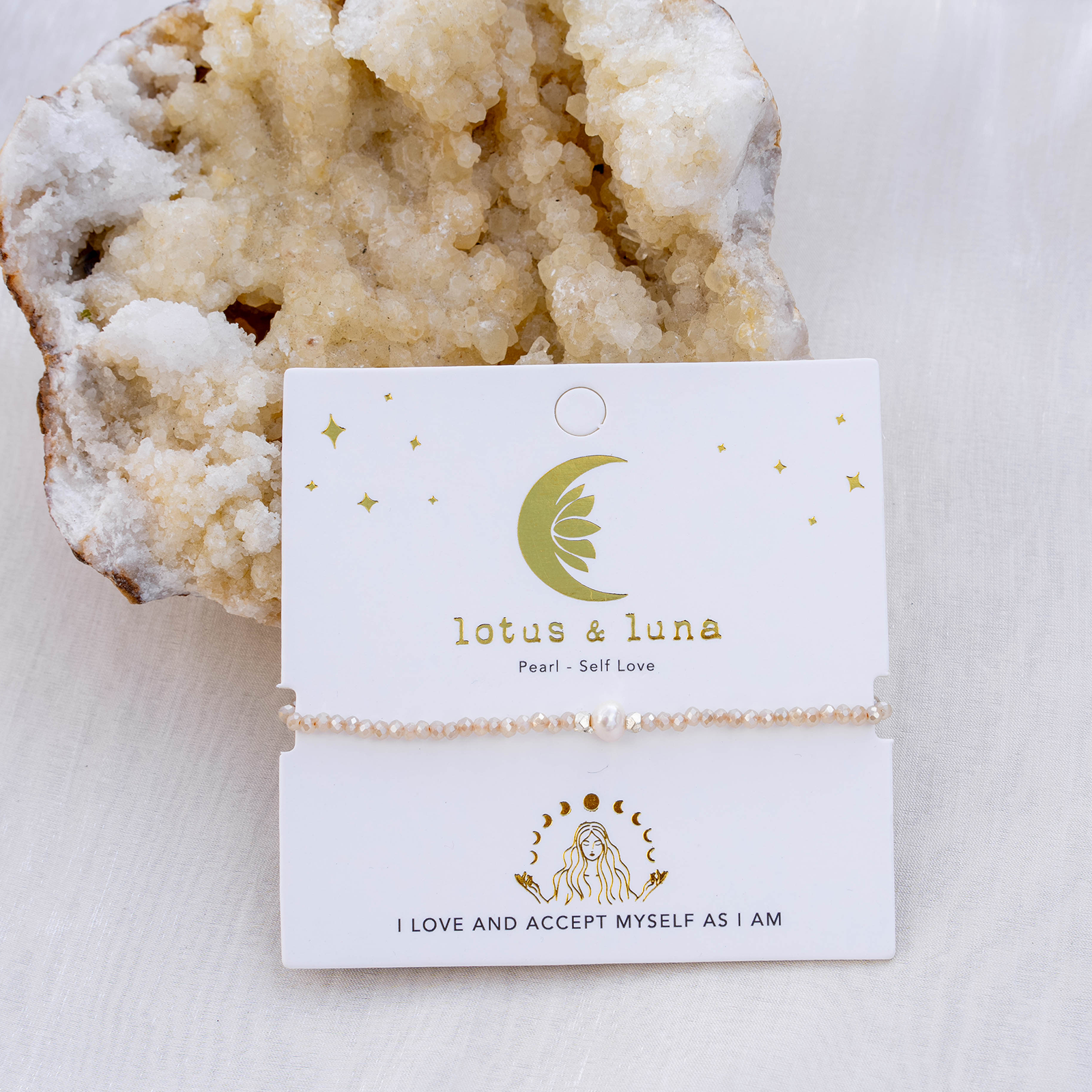 Self Love Pearl Goddess Bracelet