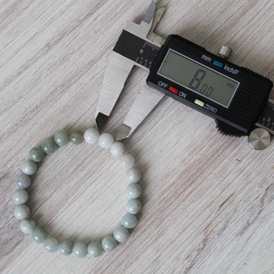 Jade Bracelet 8mm (Crystals & Stones)
