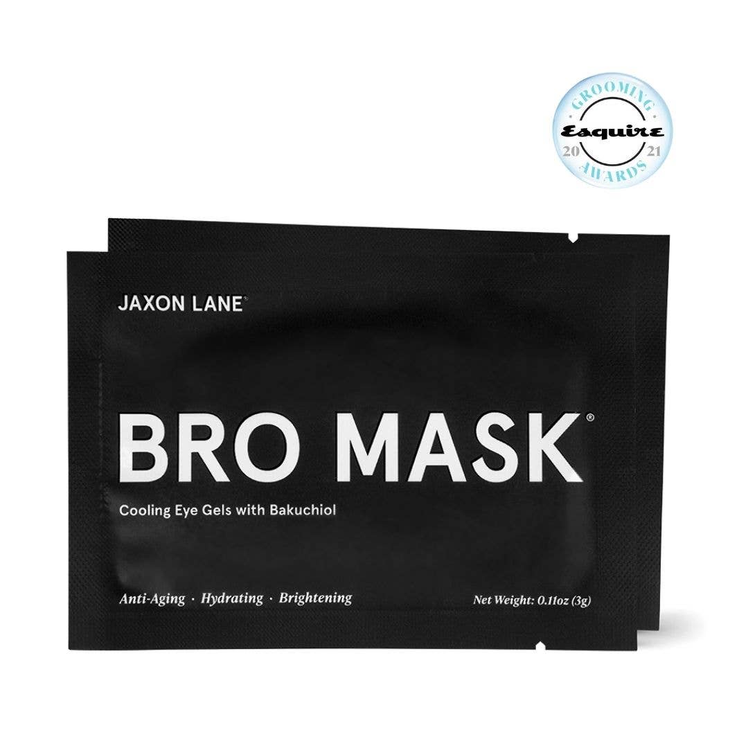 BRO MASK Hydrogel Cooling Eye Gels (Single) Men's Skin Care