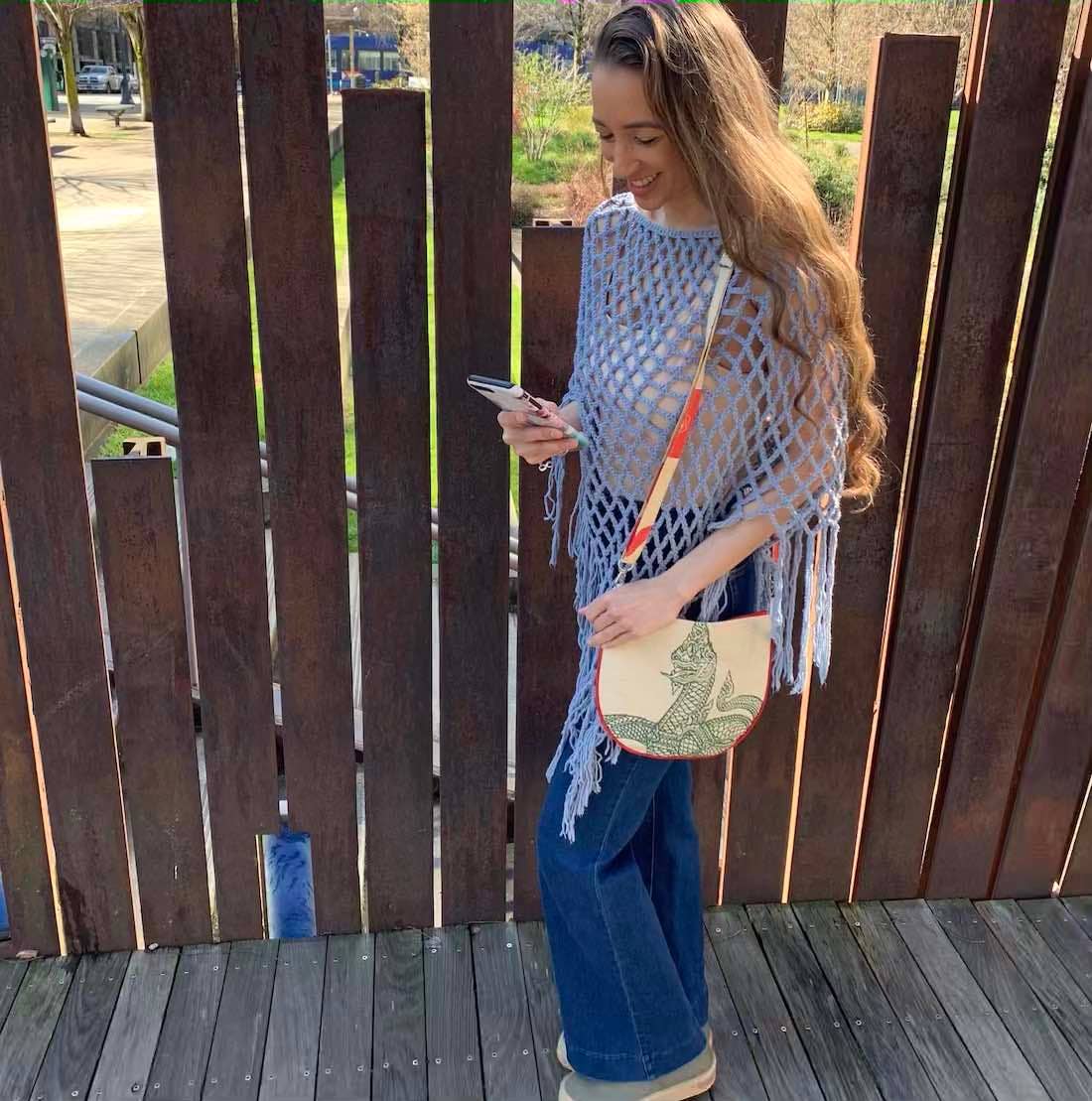 Serpent Cement Day Bag