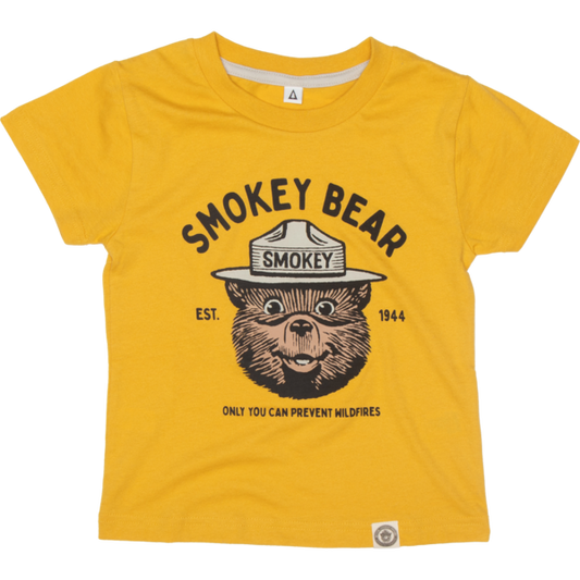 Smokey Junior Varsity Youth Tee: Sunshine, M