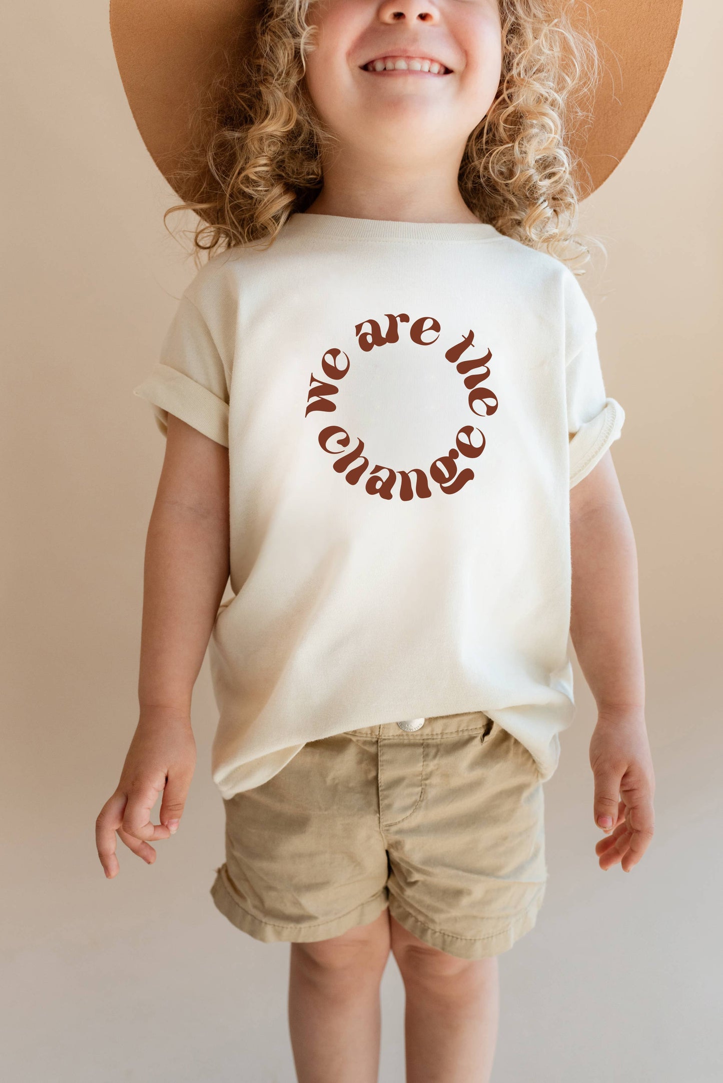 We Are The Change, Graphic Tee for Kids and Toddlers: Youth Small