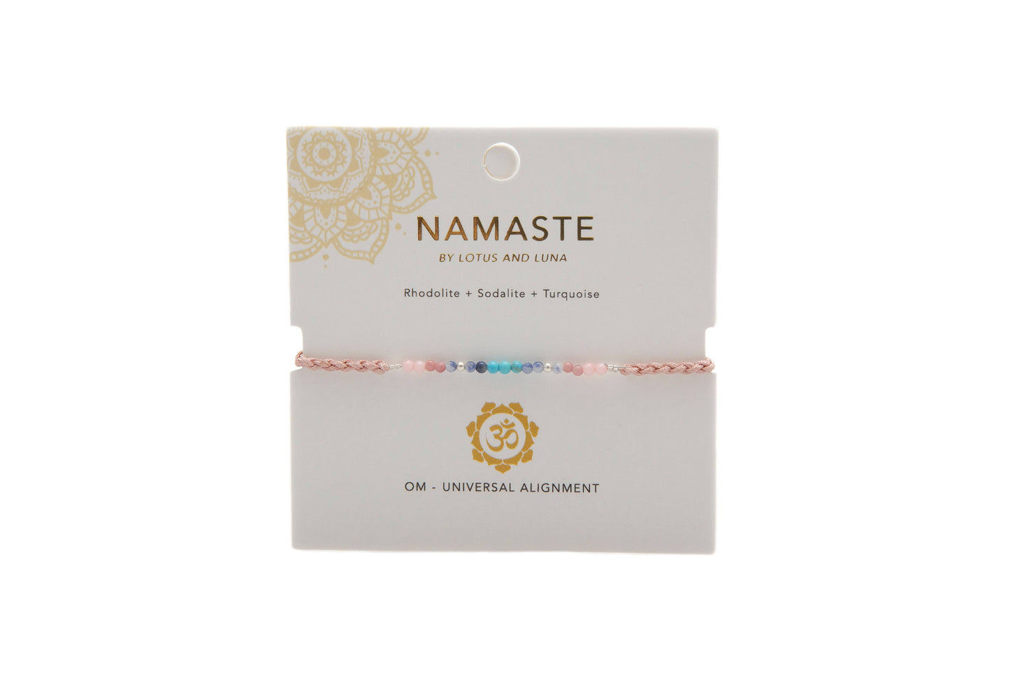 Om Namaste Bracelet