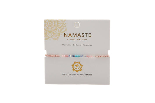 Om Namaste Bracelet