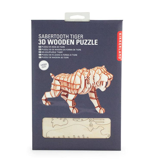 Tiger 3D Wooden Puzzle