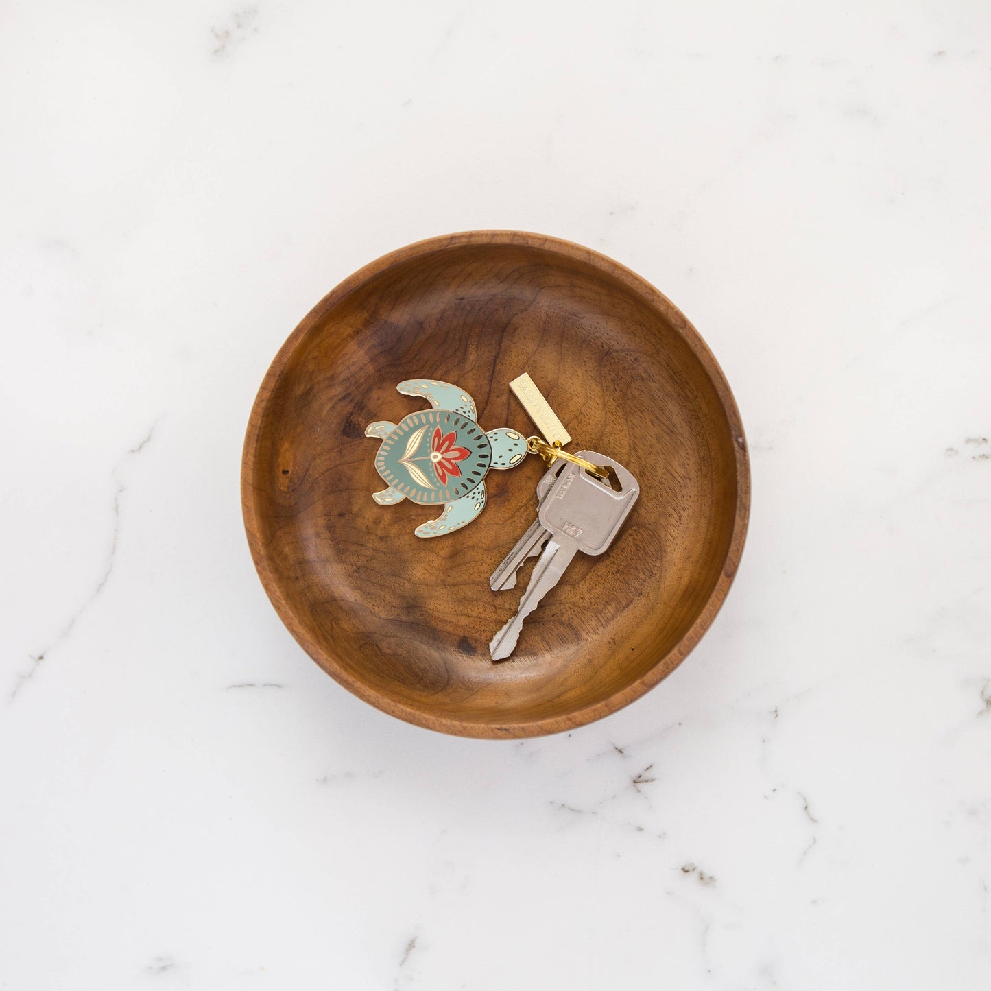 Turtle Hard Enamel Keychain